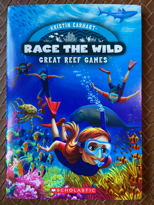 Great Reef Games (Race the Wild #2) by Kristin Earhart, Eda Kaban  (Illustrator)