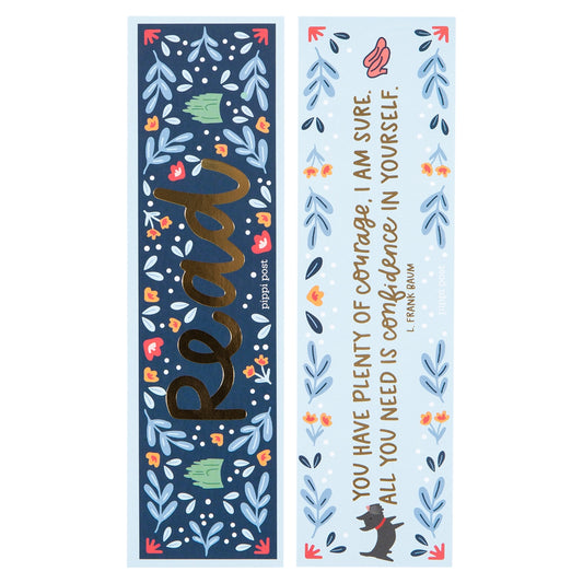 Read Wizard of Oz Gold Foil Bookmark Set