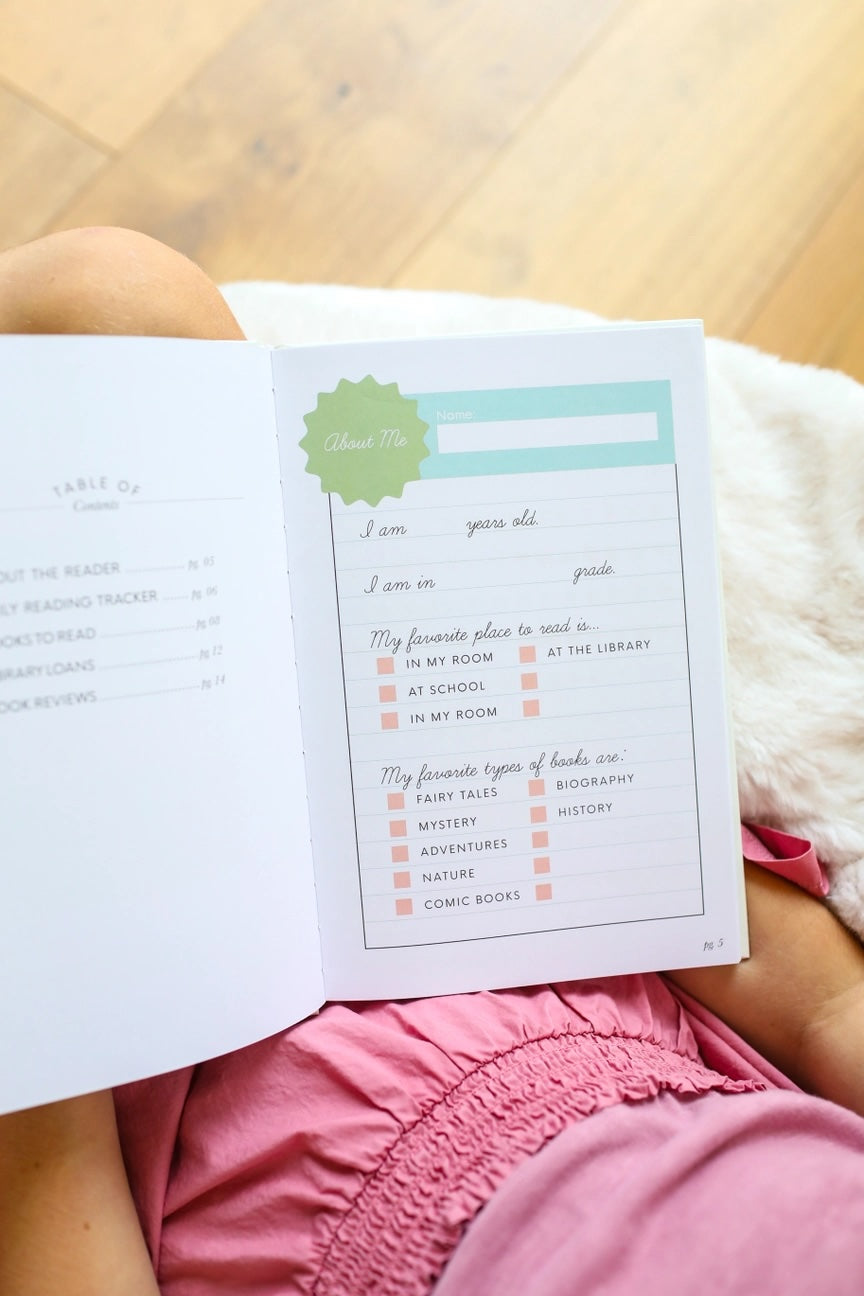 Reading Journal For Kids: For the Love of Books
