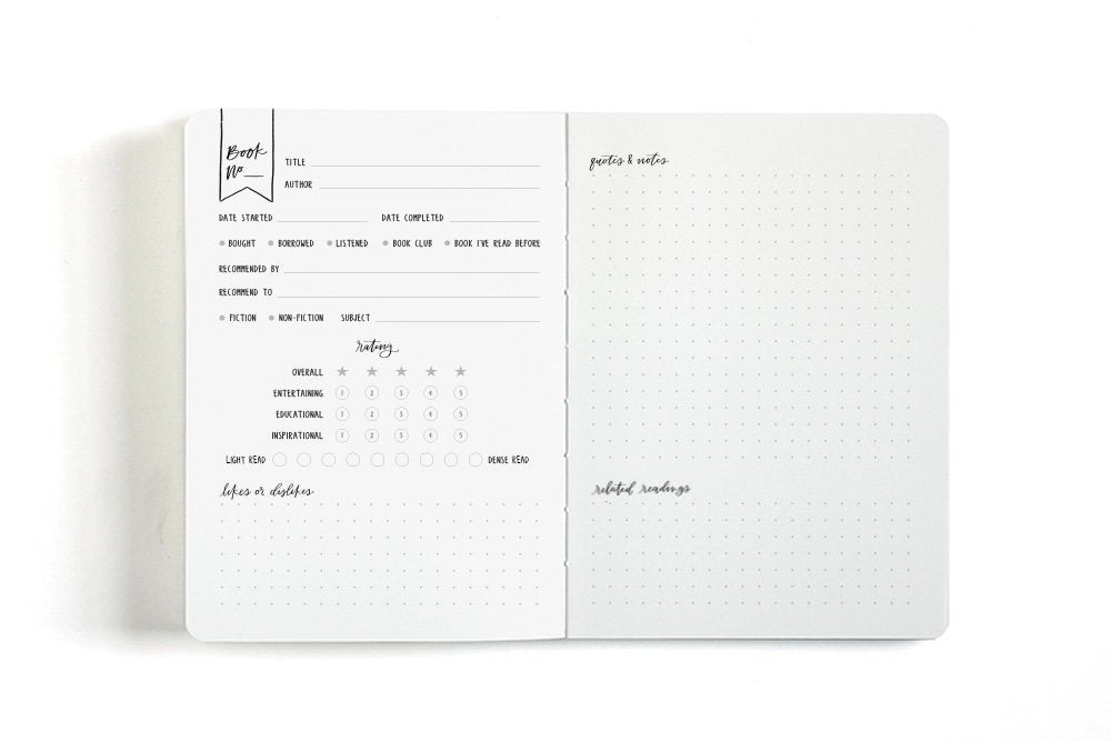 Reading Guided Journal