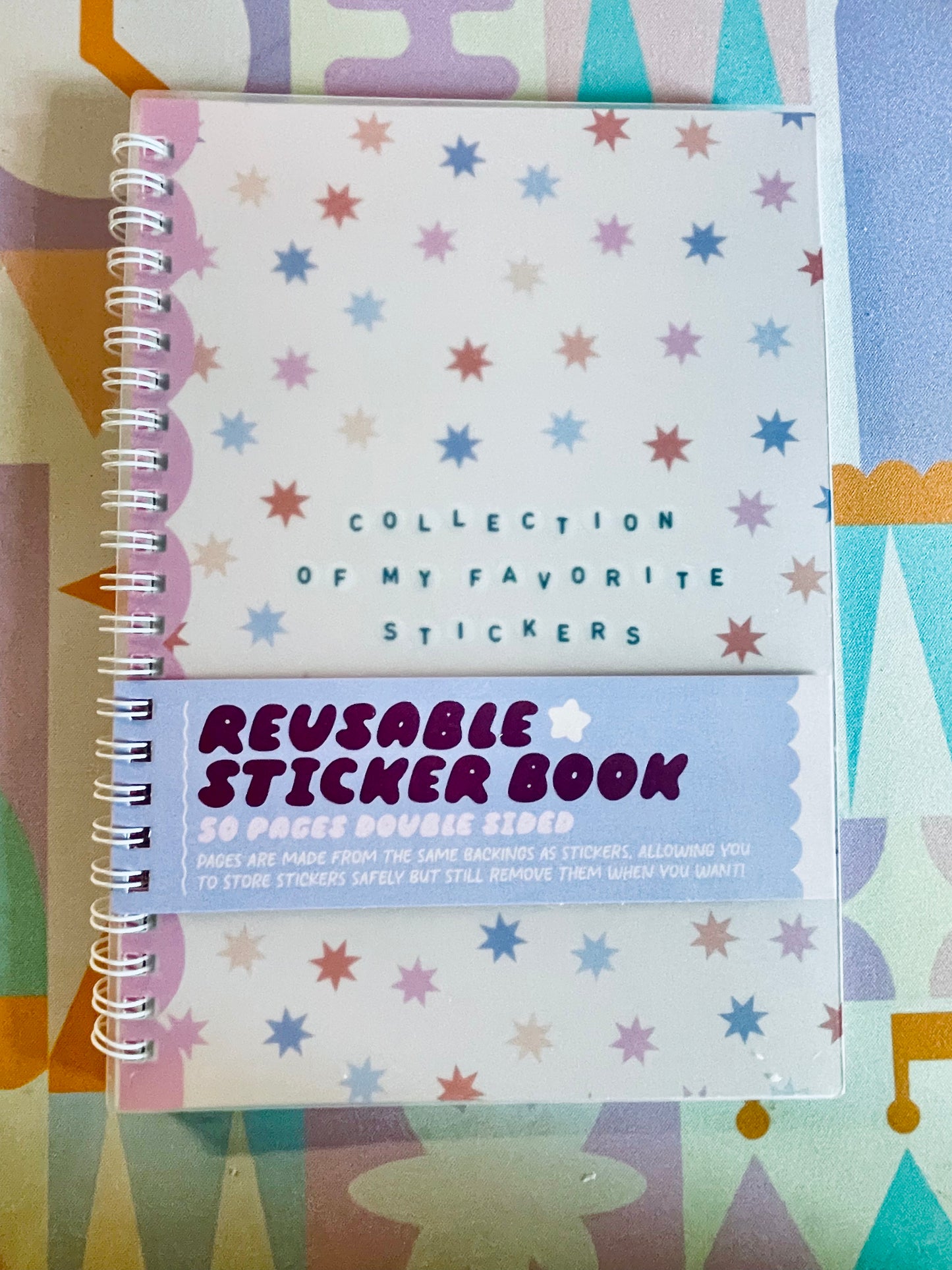 Collection of My Favorite Stickers - Reusable Sticker Book
