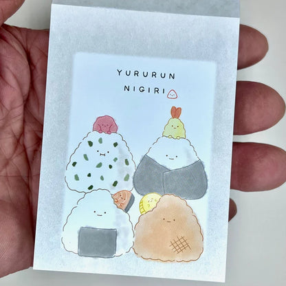 Rice Ball Buddy Mini Notepad
