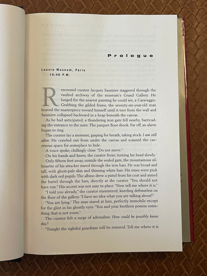 Robert Langdon #2: The Da Vinci Code by Dan Brown (Hardcover)