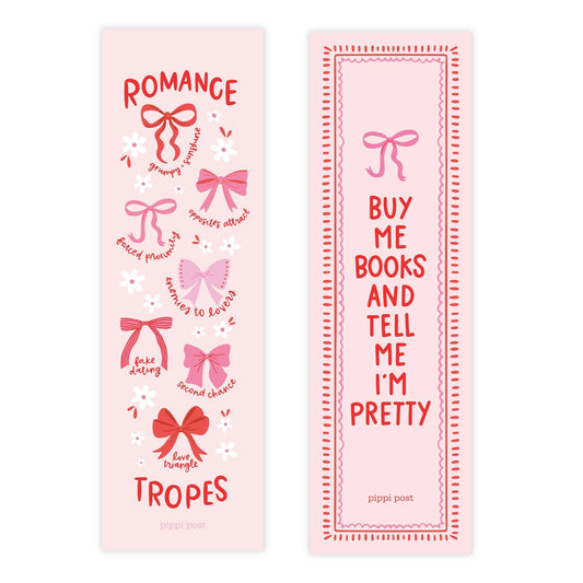 Romance Tropes Bookmark Set