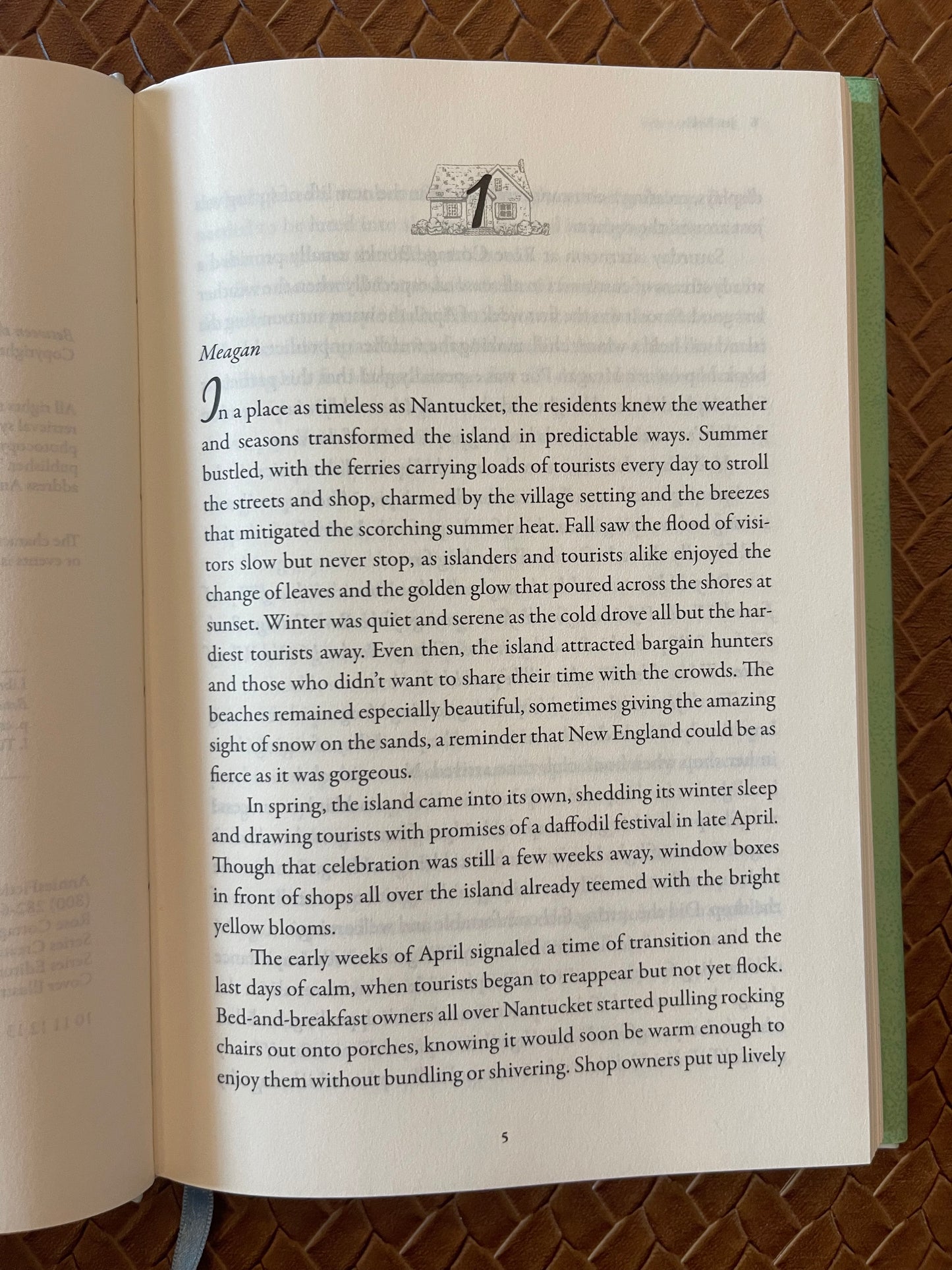 Rose Cottage Book Club #1: Between the Lines by Jan Fields (Hardcover)
