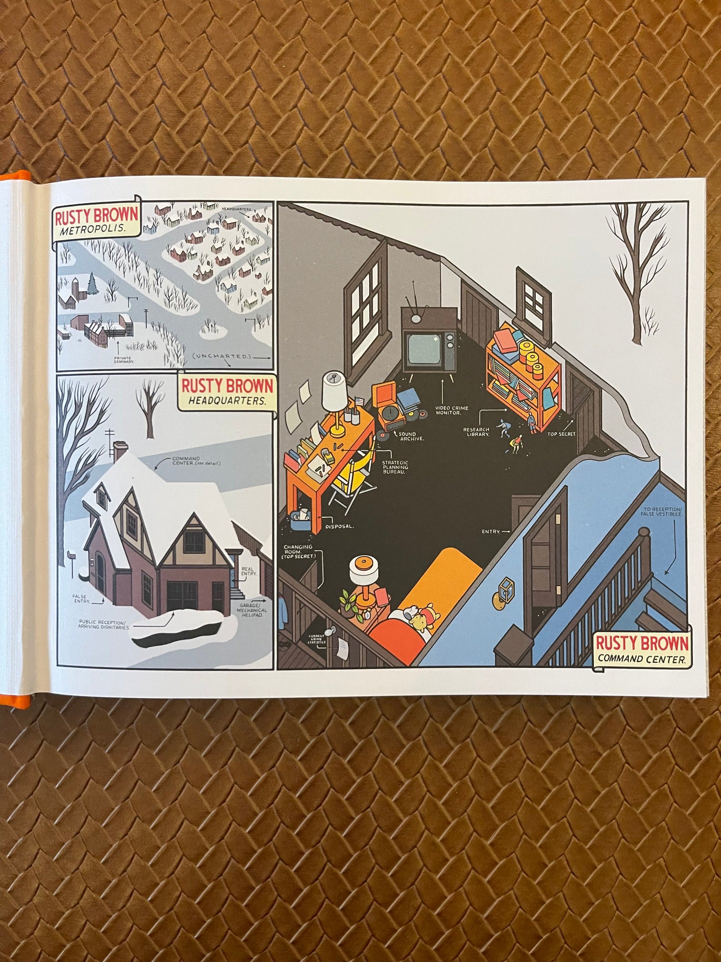 Rusty Brown by Chris Ware (Hardcover)
