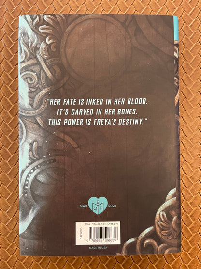 Saga of the Unfated #1: A Fate Inked in Blood by Danielle L. Jensen (Hardcover)