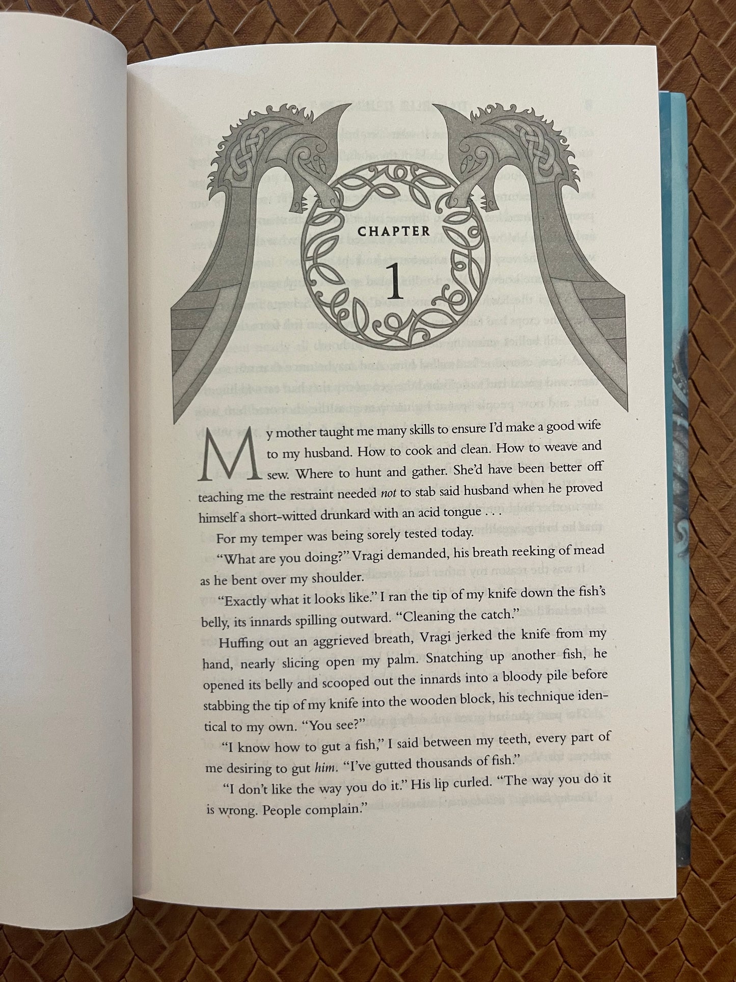 Saga of the Unfated #1: A Fate Inked in Blood by Danielle L. Jensen (Hardcover)