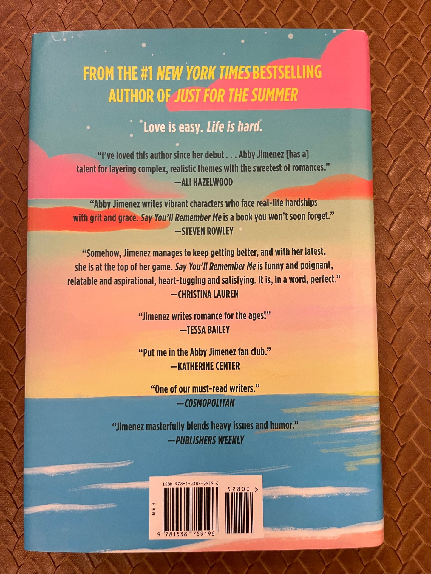 Say You'll Remember Me #1: Say You'll Remember Me by Abby Jimene (Hardcover)