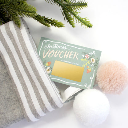 Scratch-Off Vouchers - Christmas