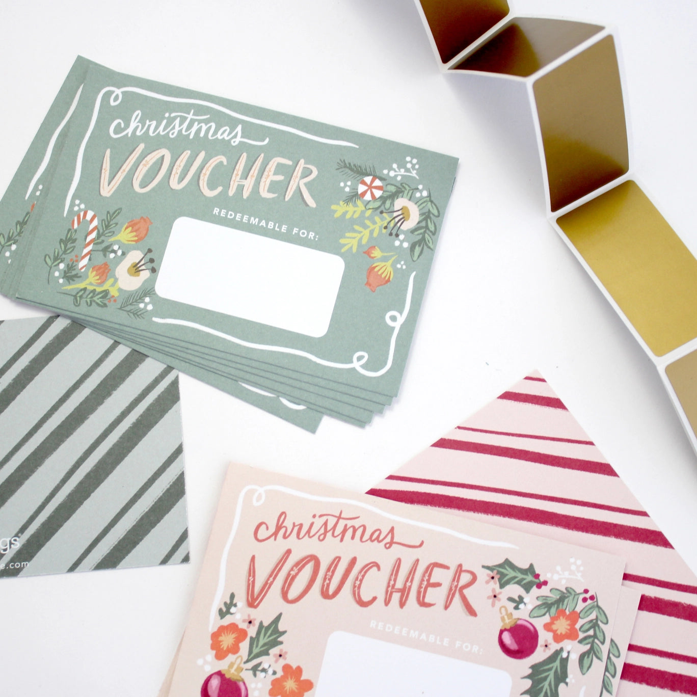 Scratch-Off Vouchers - Christmas
