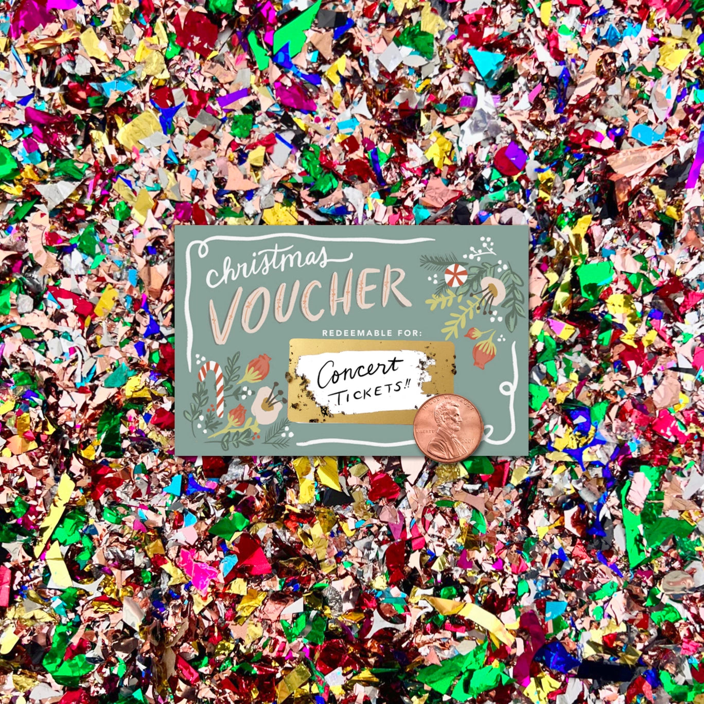 Scratch-Off Vouchers - Christmas