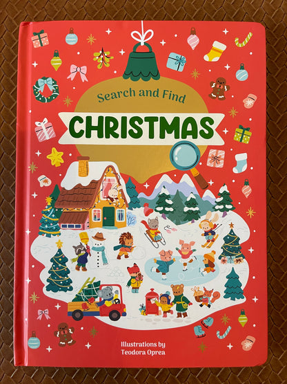 Search & Find Christmas by Teodora Oprea (Board Book)