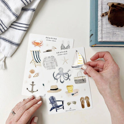 Seaside Sticker Sheets