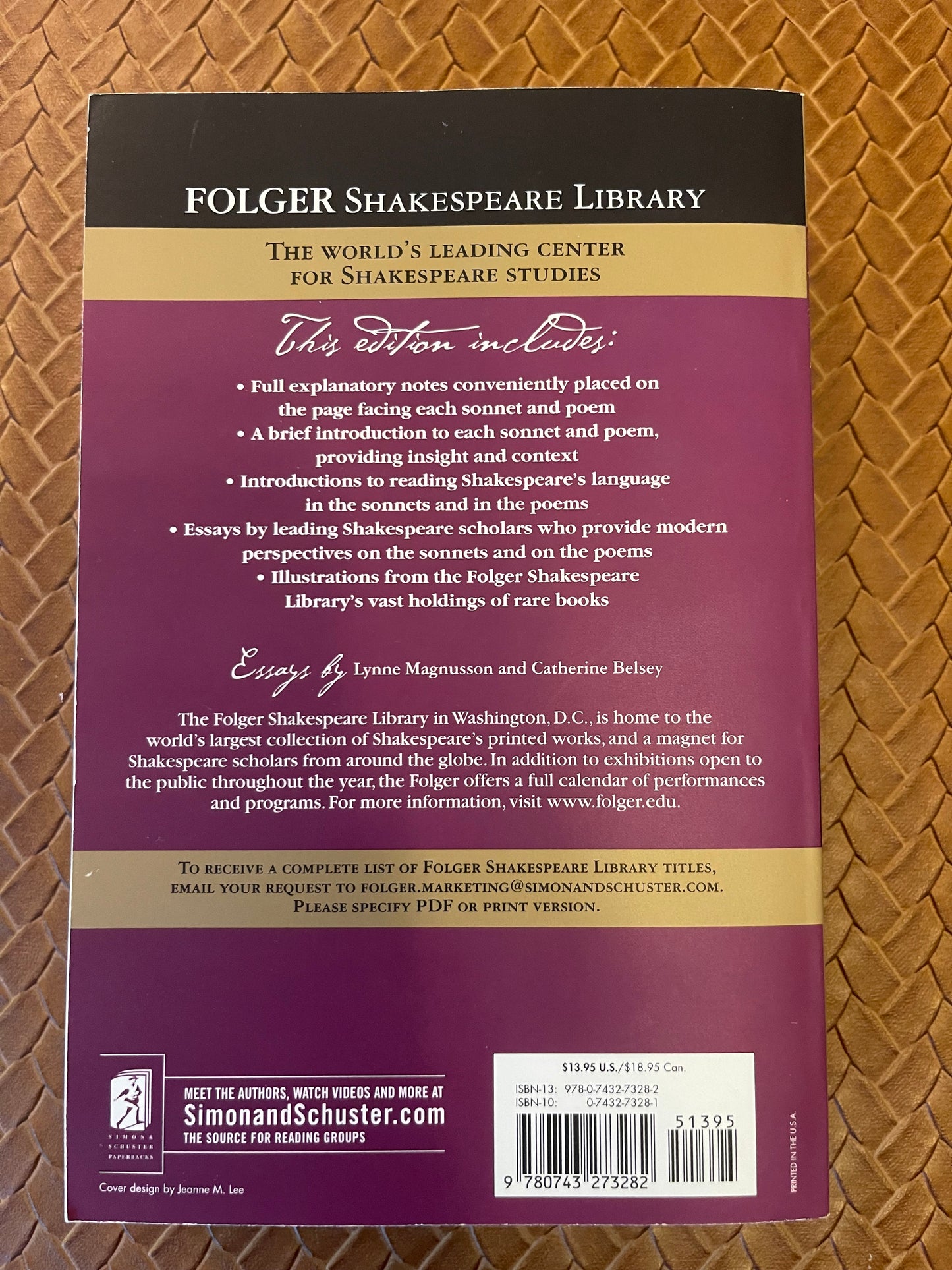 Shakespeare's Sonnets & Poems (Folger Shakespeare Library) by William Shakespeare, Dr. Barbara A. Mowat, Paul Werstine Ph.D. (Paperback)