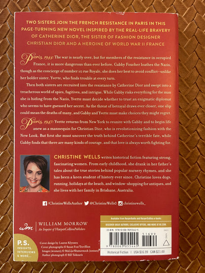 Sisters of the Resistance by Christine Wells (Paperback)