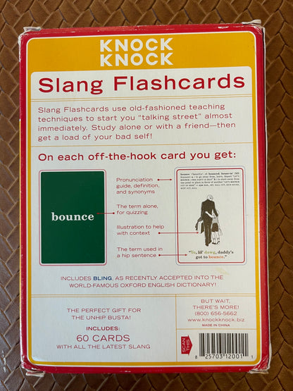 Slang Flashcards