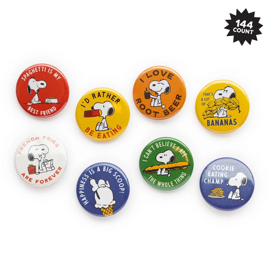 Peanuts® - Snoopy Button Box (Food Edition)