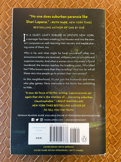 Someone We Know by Shari Lapena (Paperback)