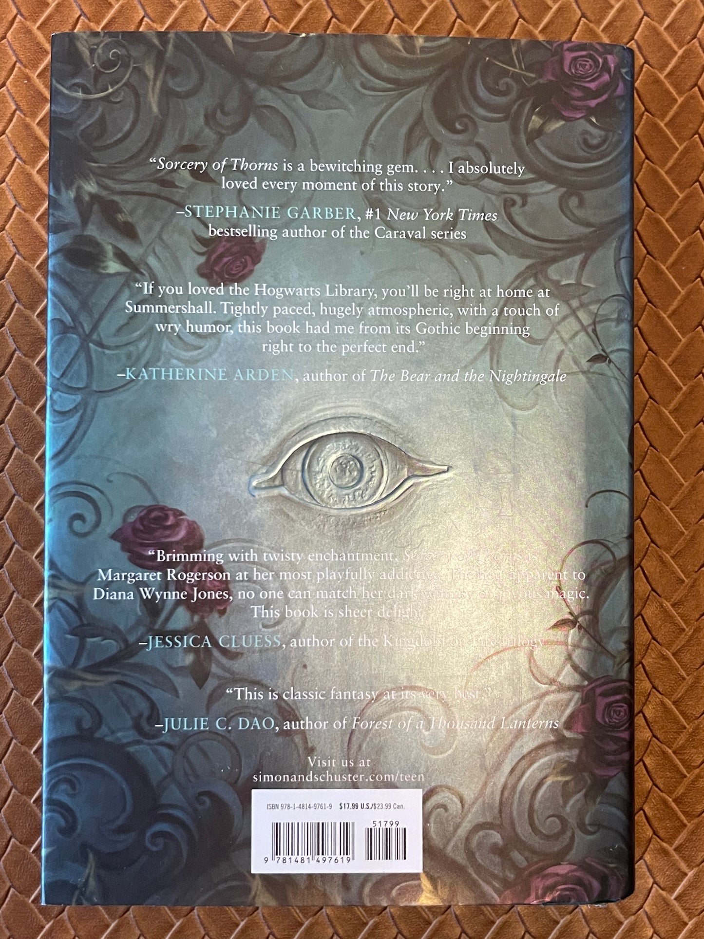 Sorcery of Thorns #1: Sorcery of Thorns by Margaret Rogerson (Hardcover)