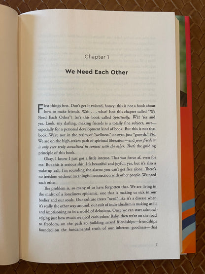 Spiritually, We: The Art of Relating and Connecting from the Heart by Sah D'Simone (Hardcover)