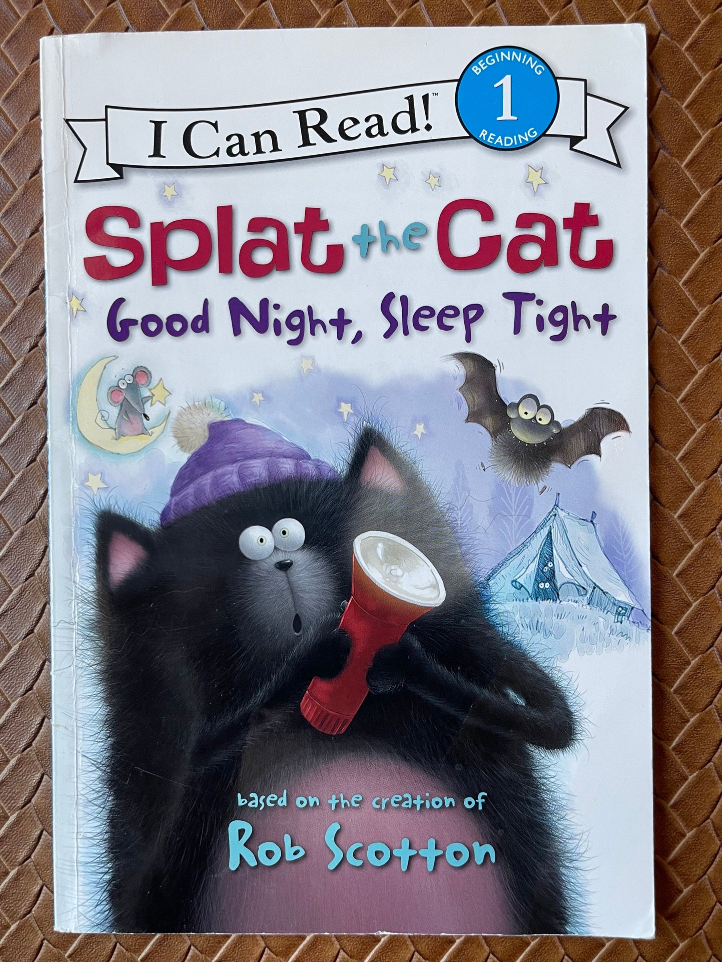 Splat the Cat: Good Night, Sleep Tight (I Can Read!) by Rob Scotton, Robert Eberz (Illustrator)