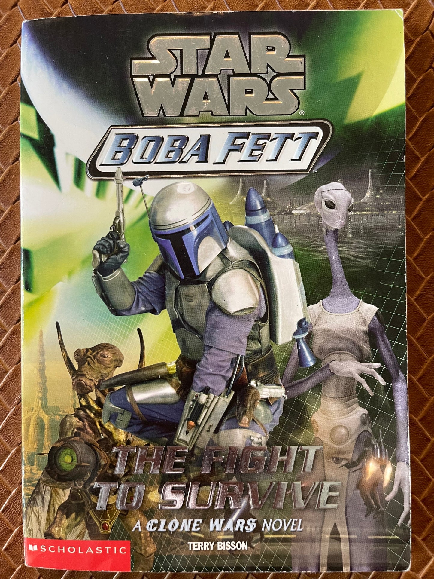 The Fight to Survive (Star Wars: Boba Fett #1) by Terry Bisson, Peter Bollinger (Illustrator)
