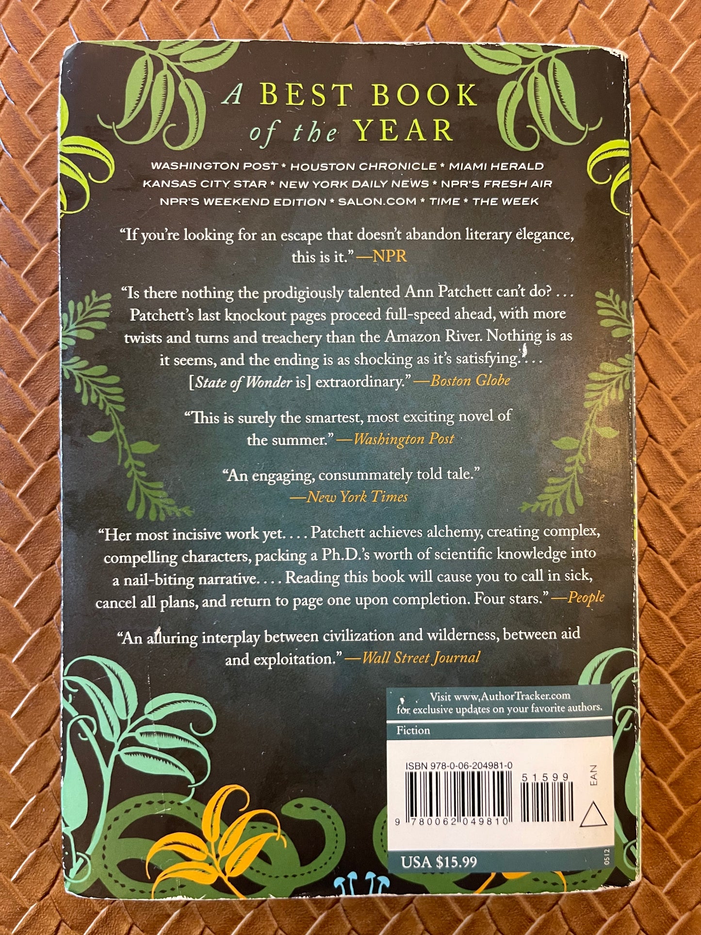 State of Wonder by Ann Patchett (Paperback)