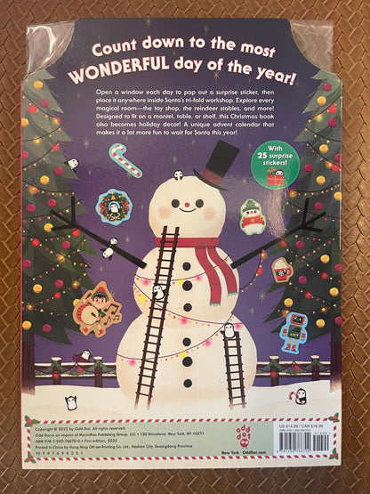 Sticker Countdown: Christmas by Odd Dot, Teo Skaffa (Hardcover - New)