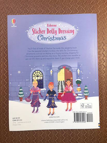 Sticker Dolly Dressing Christmas by Leonie Pratt, Stella Baggott, Vici Leyhane (Paperback - New)