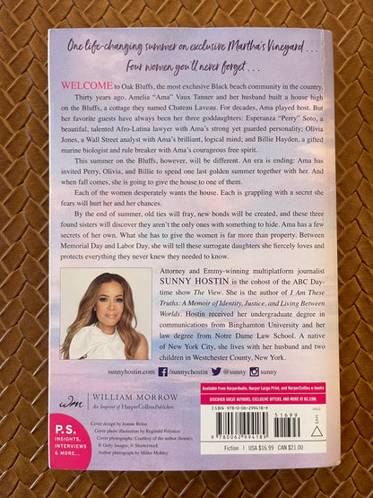 Summer Beach #1: Summer on the Bluffs by Sunny Hostin (Paperback)