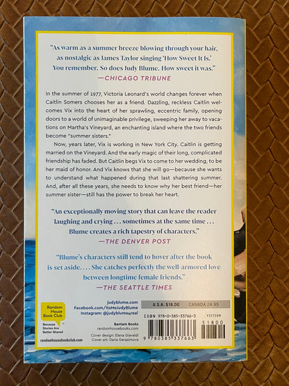 Summer Sisters by Judy Blume (Paperback)