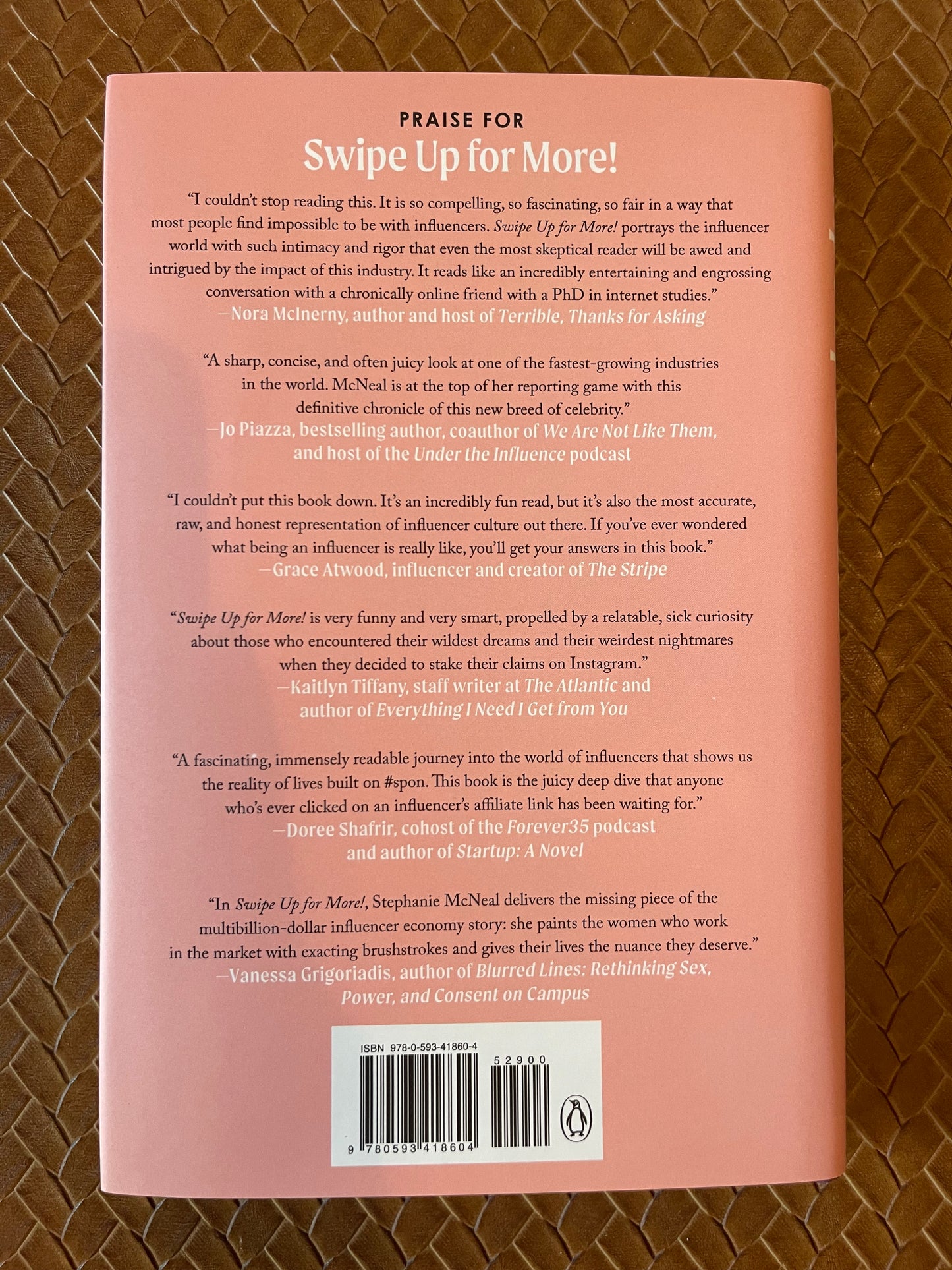 Swipe Up for More!: Inside the Unfiltered Lives of Influencers by Stephanie McNeal (Hardcover)