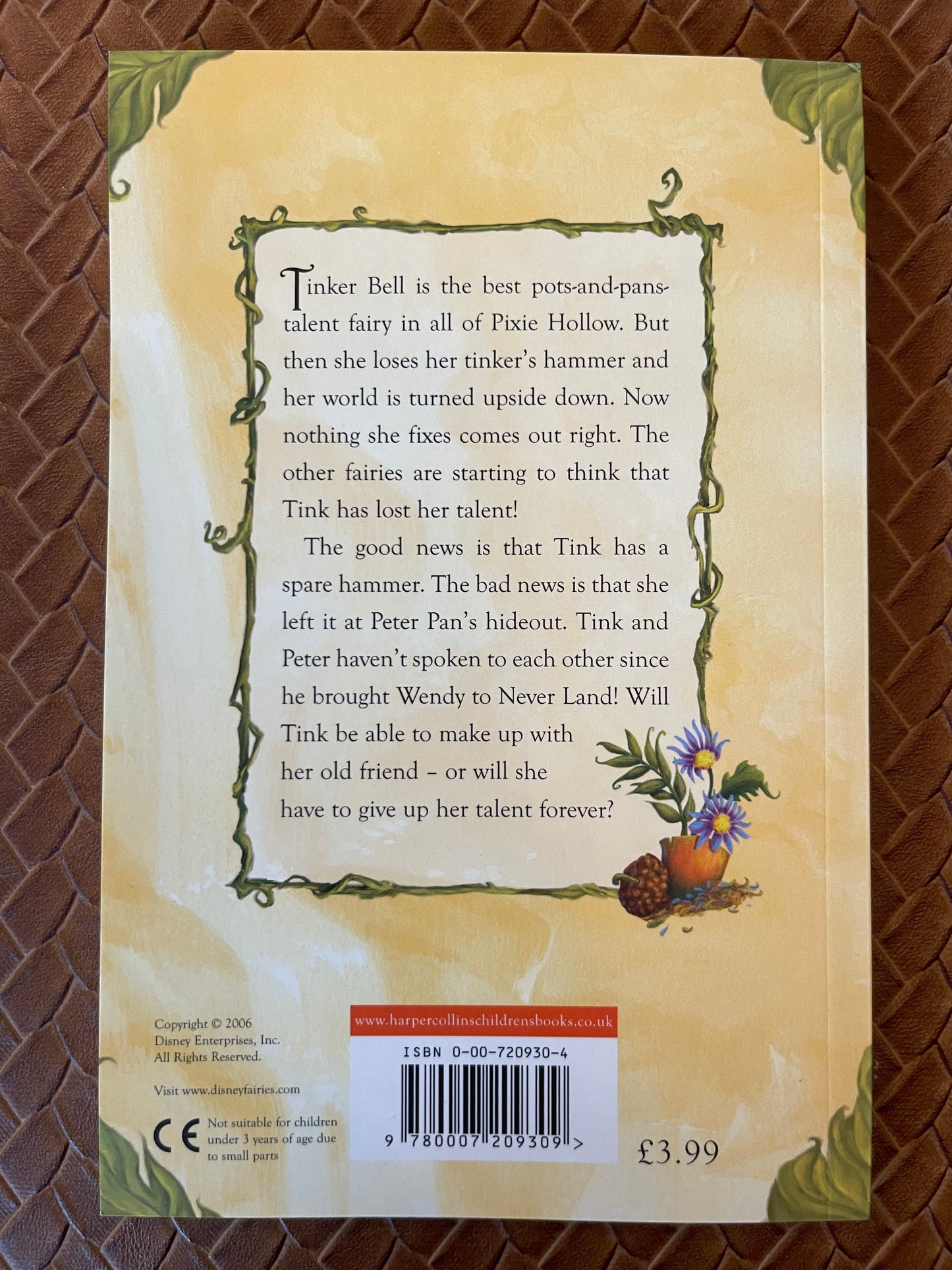 Tales of Pixie Hollow #1: The Trouble With Tink by Kiki Thorpe, Judith H. Clarke