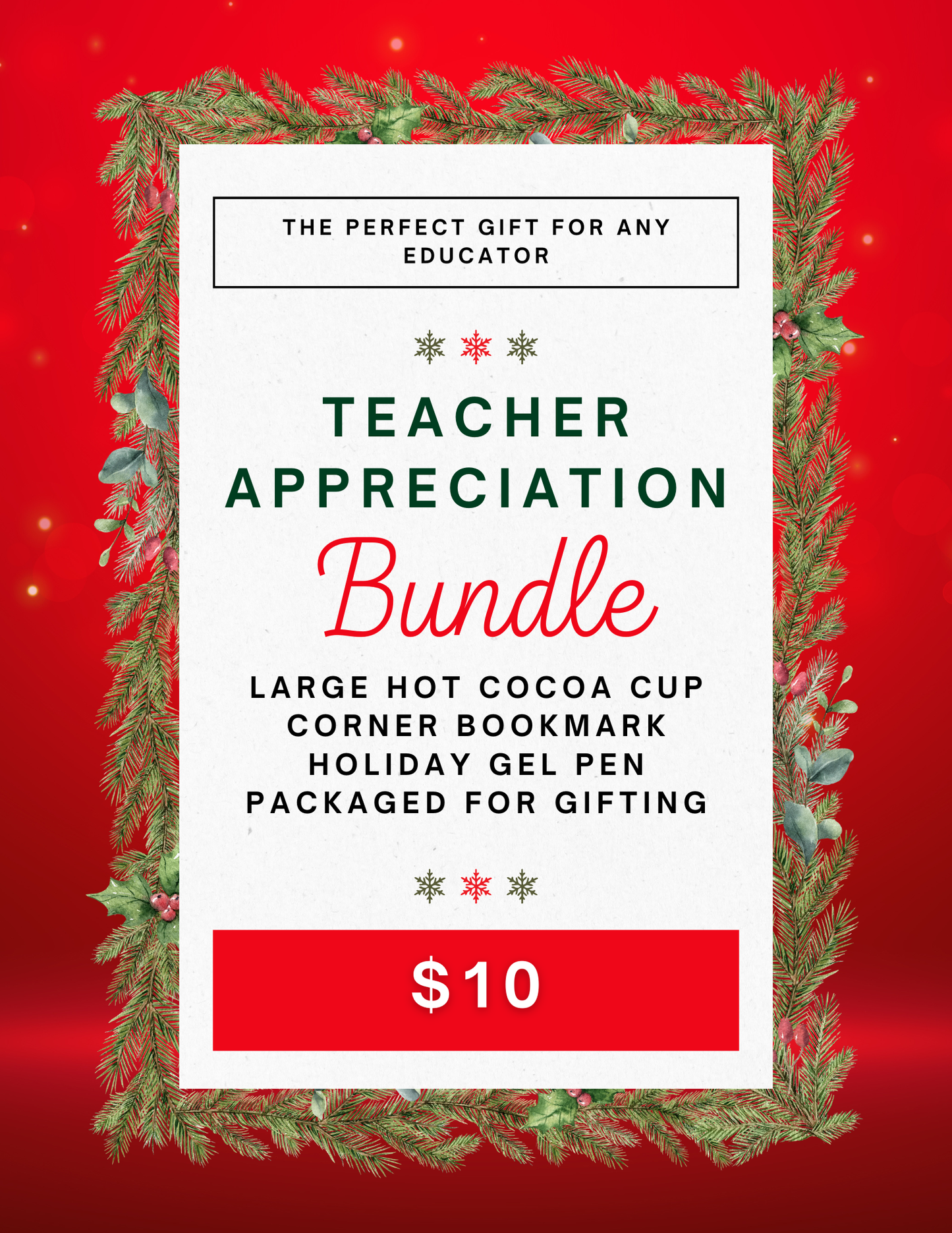Teacher Appreciation Bundle