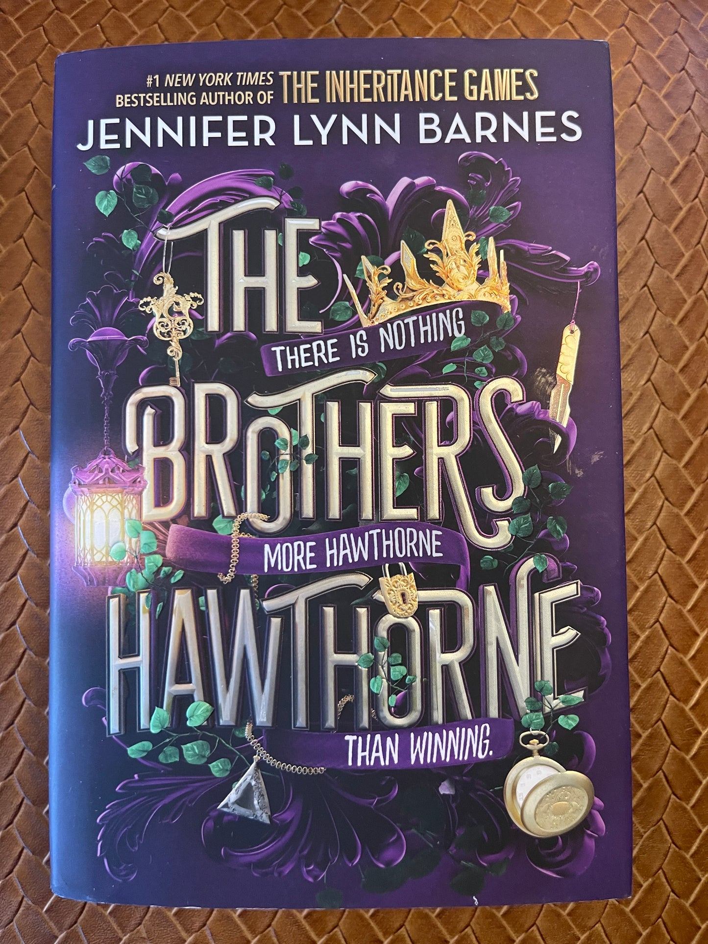 The Inheritance Games #4: The Brothers Hawthorne by Jennifer Lynn Barnes (Hardcover)