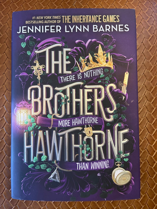 The Inheritance Games #4: The Brothers Hawthorne by Jennifer Lynn Barnes (Hardcover)