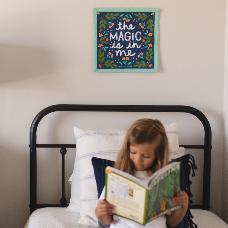 The Magic Is in Me Canvas Banner
