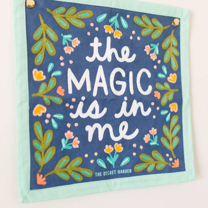 The Magic Is in Me Canvas Banner