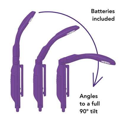 The Really Tiny Book Light: Purple