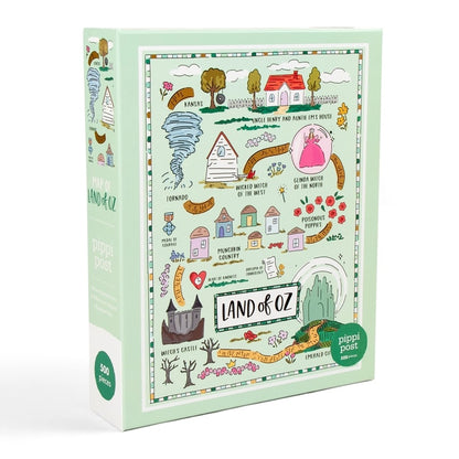 The Wizard of Oz Map - 500 Piece Jigsaw Puzzle