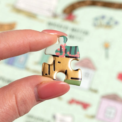 The Wizard of Oz Map - 500 Piece Jigsaw Puzzle