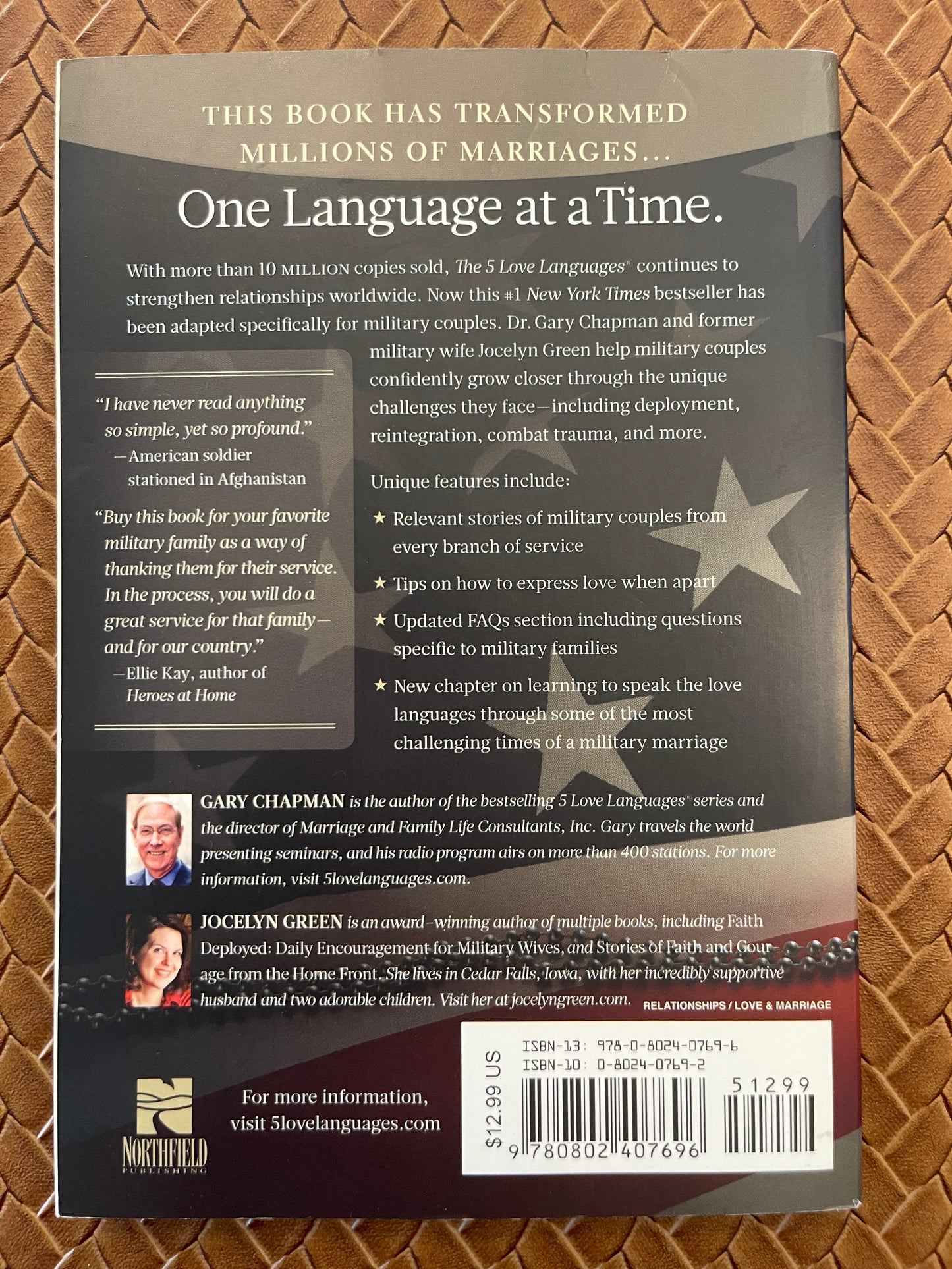 The 5 Love Languages Military Edition: The Secret to Love That Lasts by Gary D. Chapman, Jocelyn Green (Paperback)