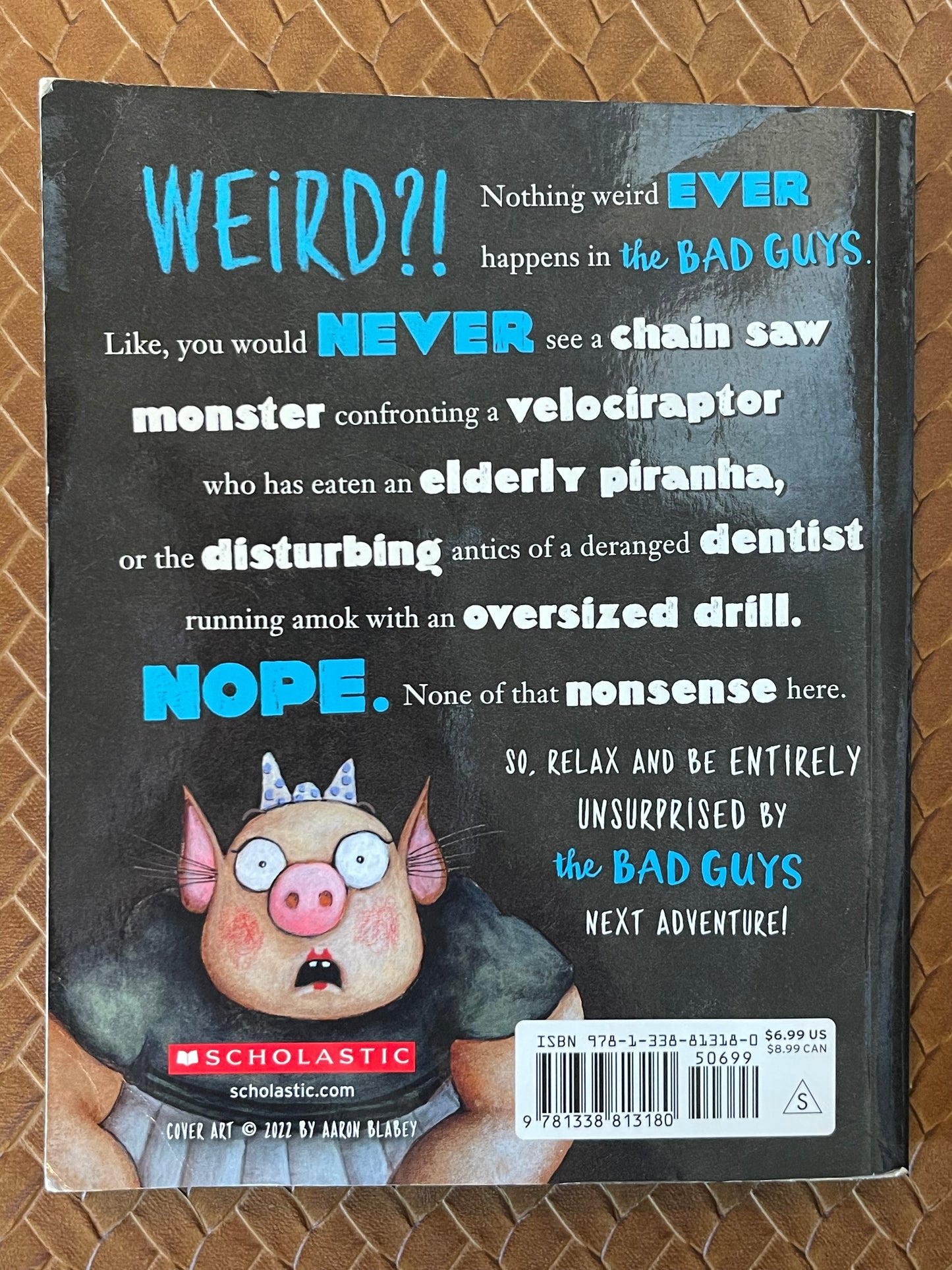 The Bad Guys #15: Open Wide and Say Arrrgh! by Aaron Blabey (Paperback)