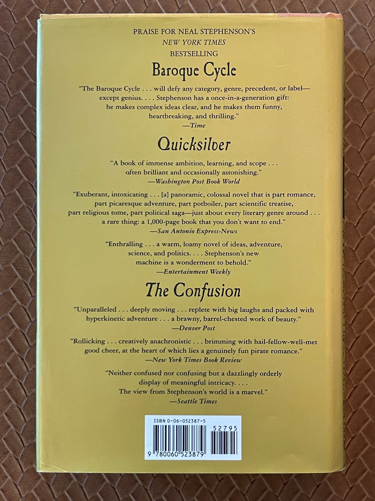 The Baroque Cycle #6–8: The System of the World by Neal Stephenson (Hardcover)