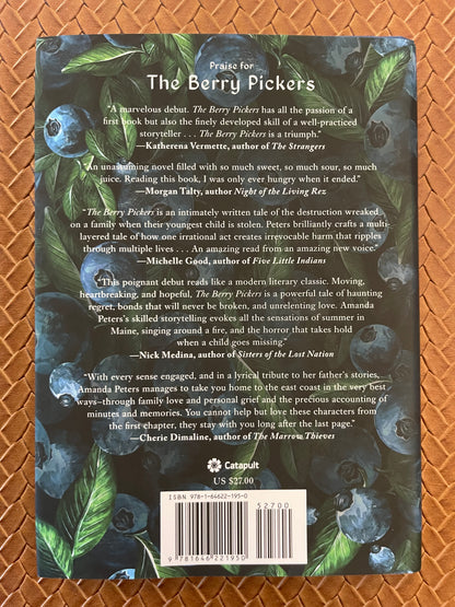 The Berry Pickers: A Novel by Amanda Peters (Hardcover)