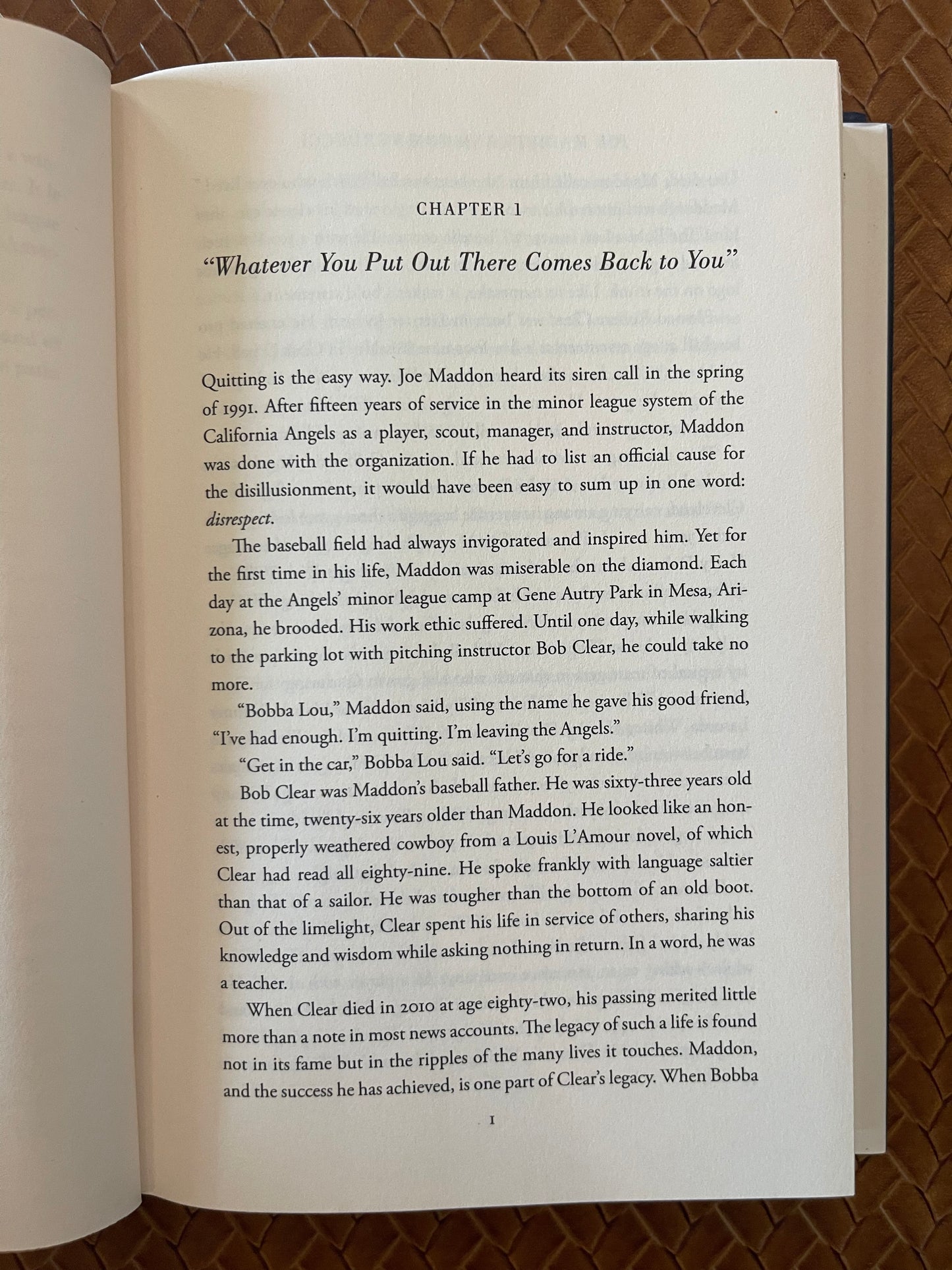 The Book of Joe: Trying Not to Suck at Baseball and Life by Joe Maddon, Tom Verducci (Hardcover)