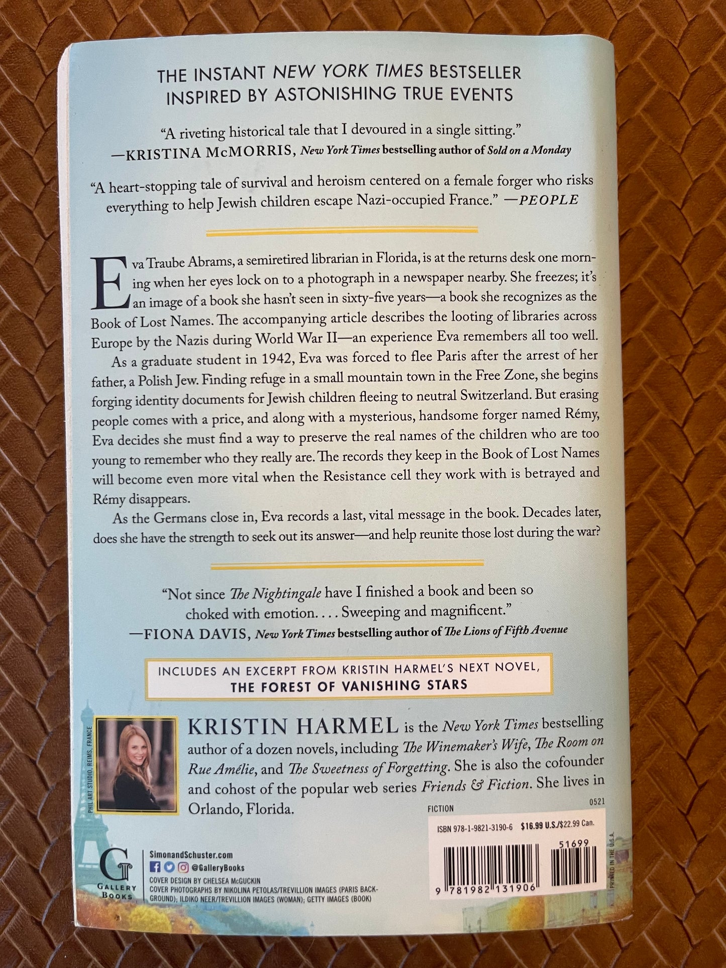 The Book of Lost Names by Kristin Harmel (Paperback)