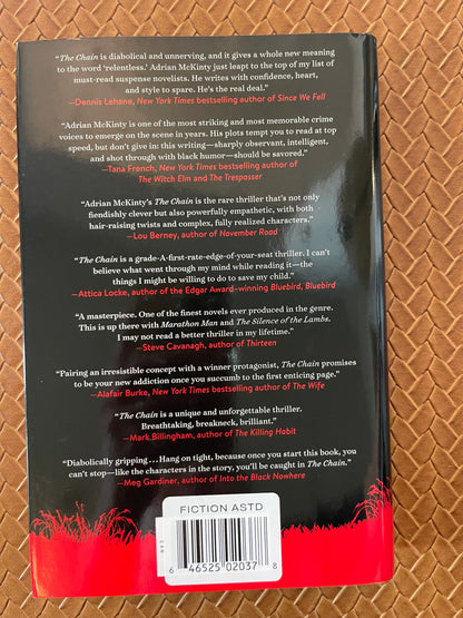 The Chain by Adrian McKinty (Hardcover)