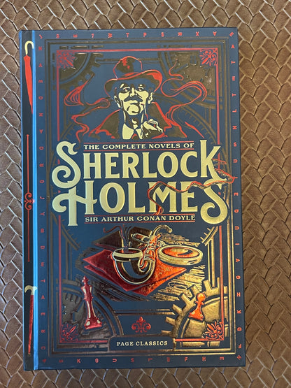 The Complete Novels of Sherlock Holmes by Sir Arthur Conan Doyle (Hardcover Deluxe Edition - New)